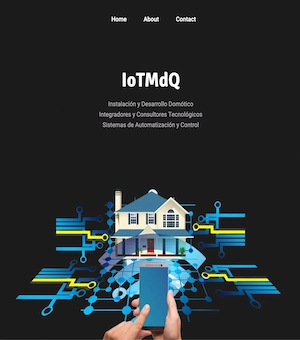 IoTMdQ Landing Page